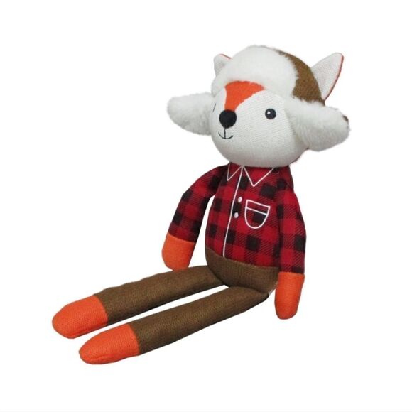 Holiday Knit Fox Plush Toy, 18" - Picture 2 of 4